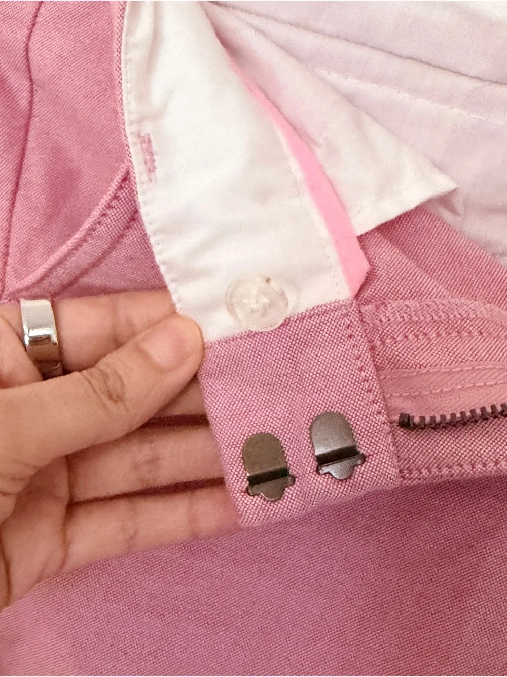 J. Crew Dusty Rose Cropped Pants
